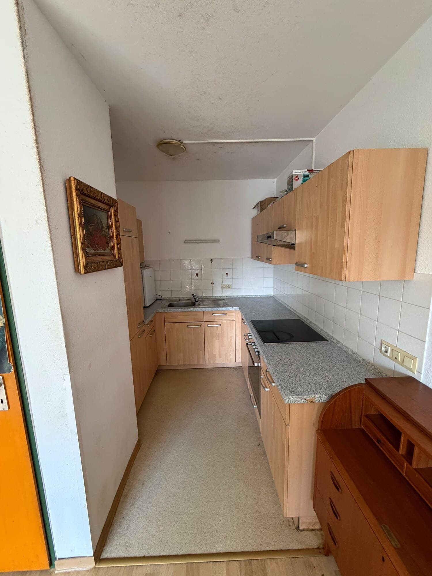 Geräumte Wohnung nach der Entrümpelung