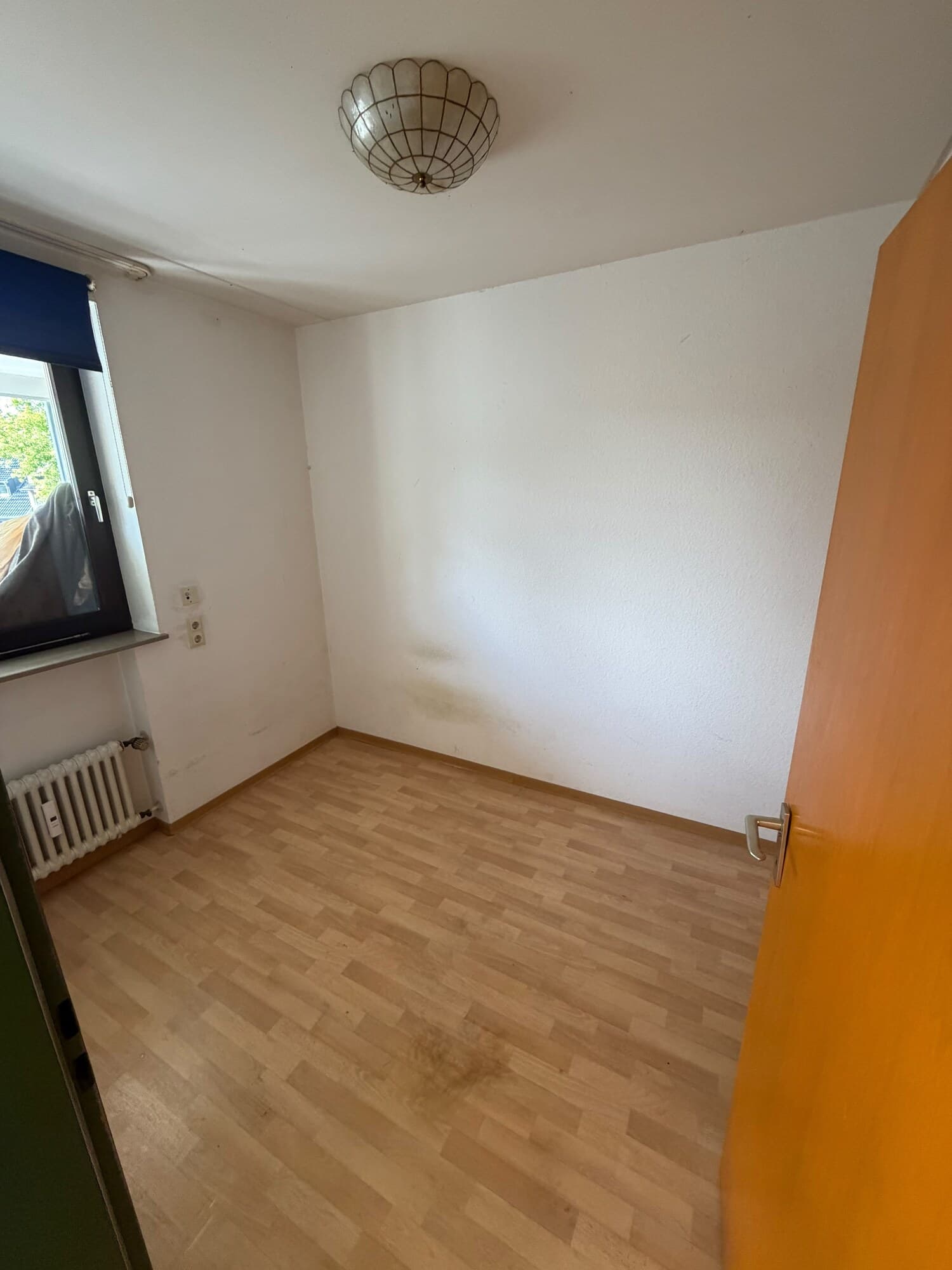 Geräumte Wohnung nach der Entrümpelung
