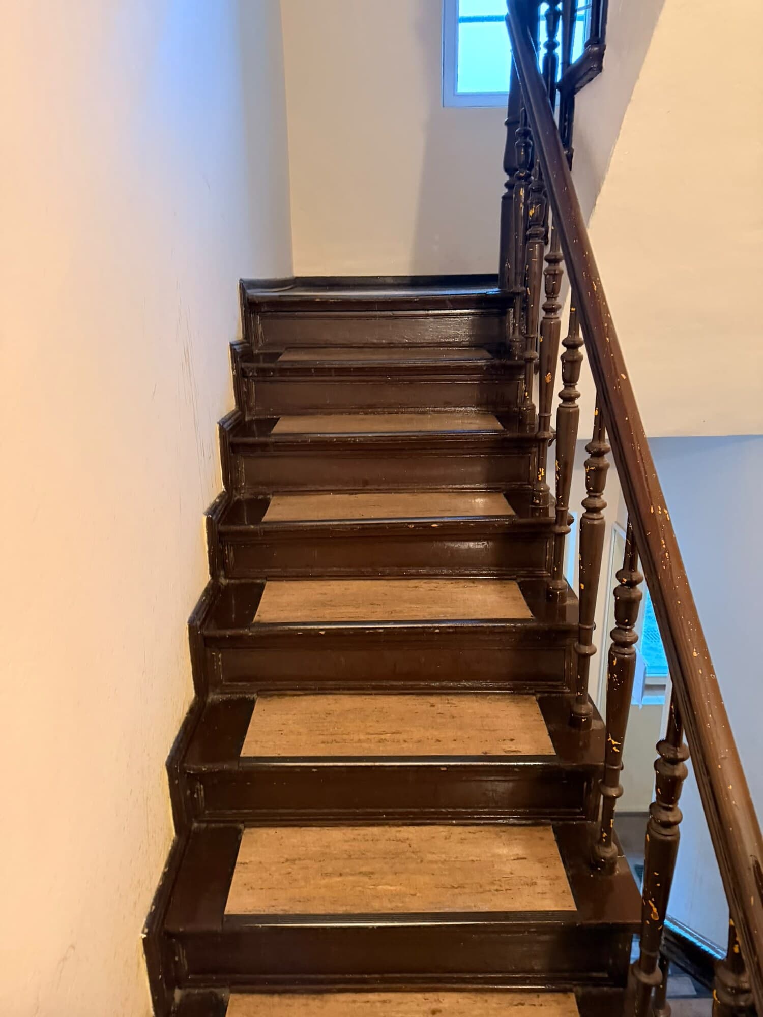 Podest und Treppenlauf im Altbau