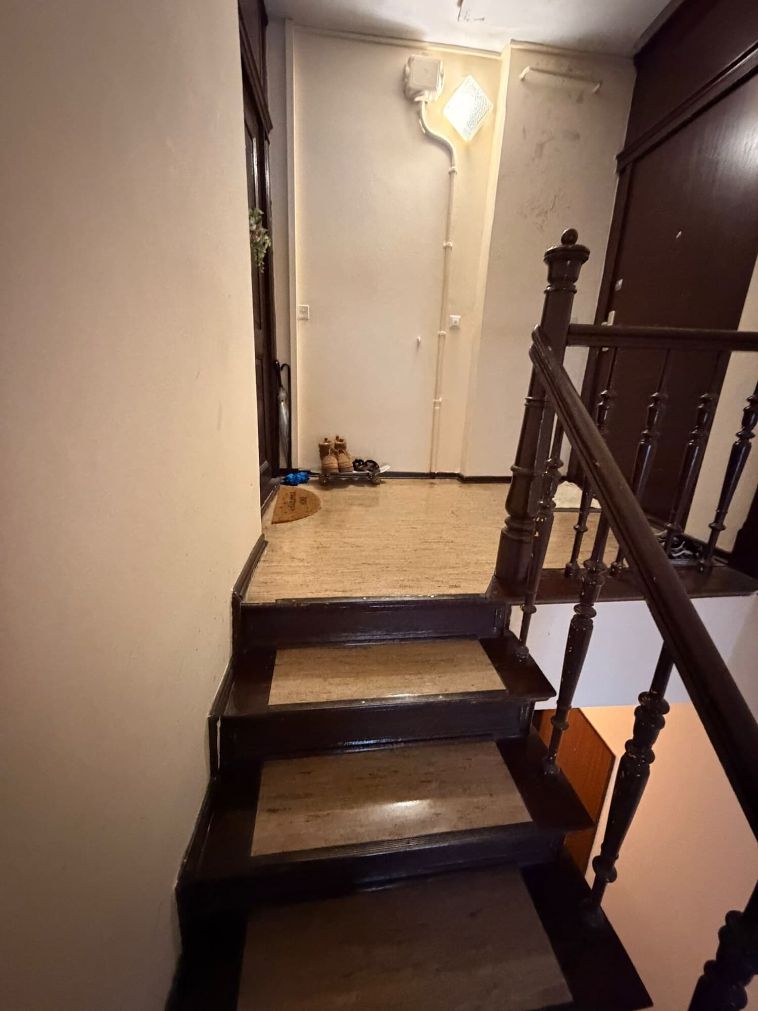 Gepflegtes Treppenhaus im Altbau